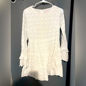 Pink Lily flare sleeve dress